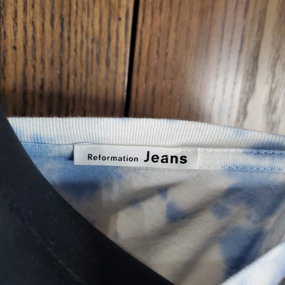 LAST CHANCE Reformation Tie Dye Tee - Picture 3 of 3
